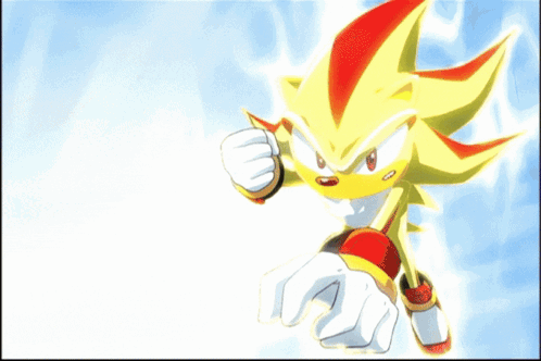 Sonic the Hedgehog With Number 10 on Arm