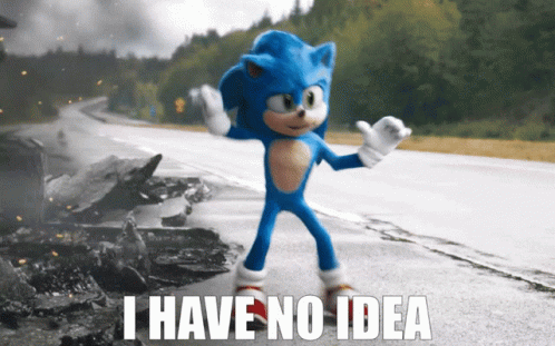 Sonic Underground No Idea GIF