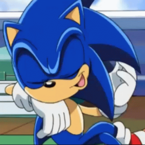 Sonic X Smile GIF