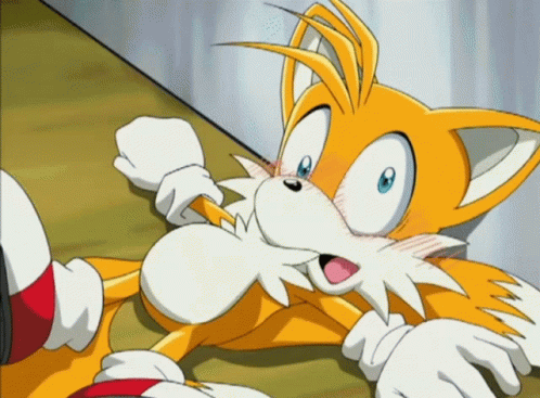 Sonic X Tails Knock Out GIF