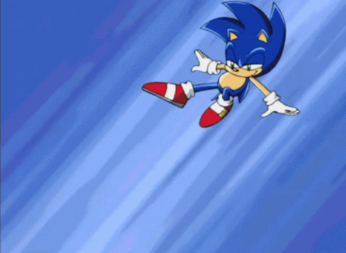 Sonic X Taunt Sonic GIF