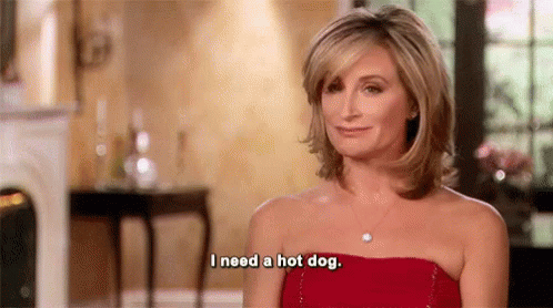 Sonja Morgan Makes Me Want A Hot Dog GIF