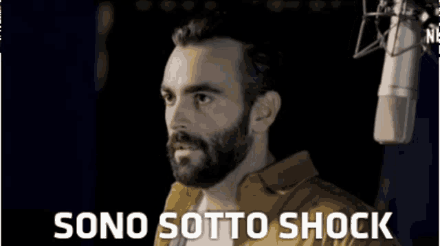 Sono Sotto Shock Marco Mengoni Gif GIF
