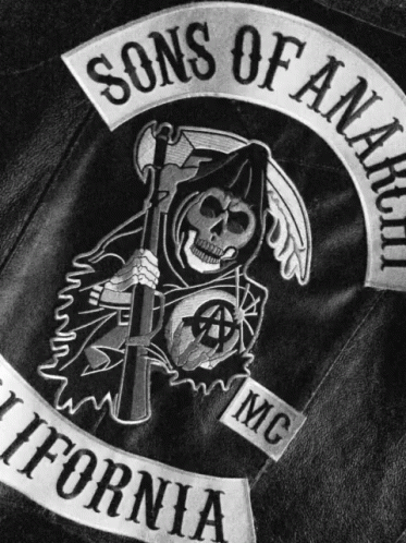 Sons of Anarchy Patch on Leather Jacket
