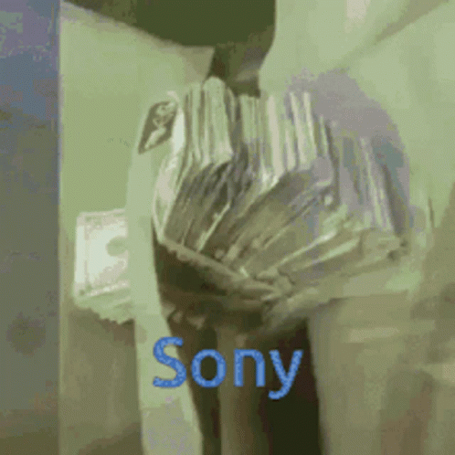 Sony Cash Money Loaded Stack GIF