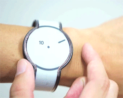 Sony Fes Watch Demo GIF