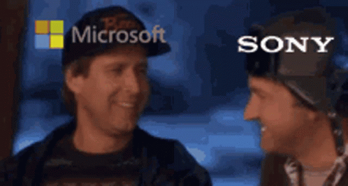 Sony Microsoft Console Wars GIF