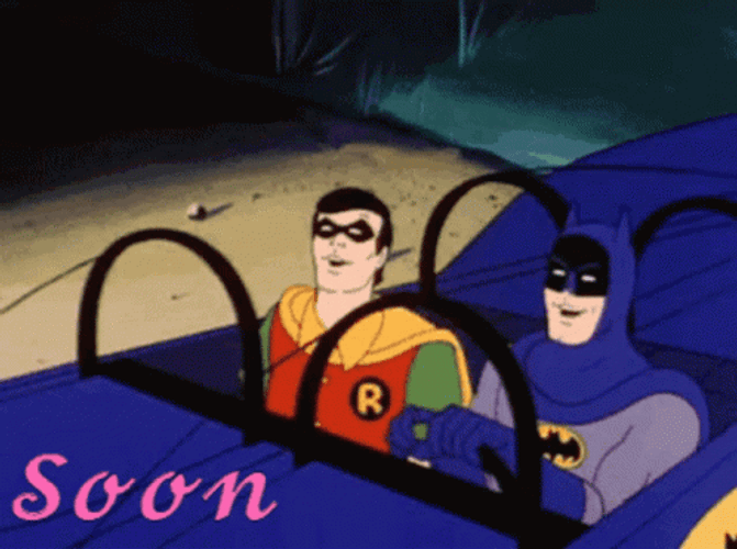 Soon Animated Batman And Robin GIF