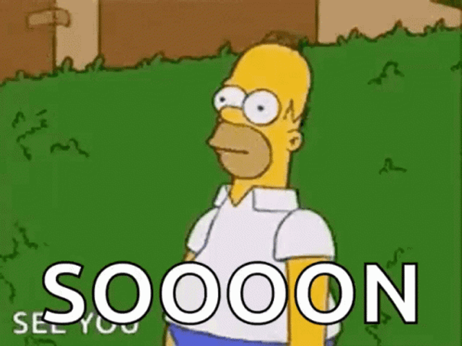 Soon Homer Simpson Hiding GIF