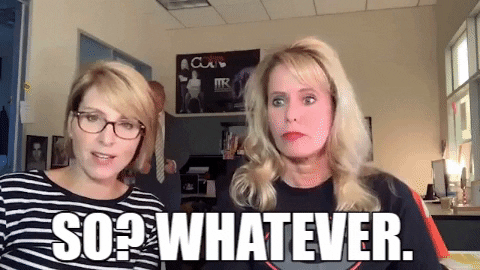Sooo Whatever Two Woman GIF