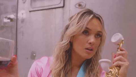 Sophia Scott Doing Phone Call GIF