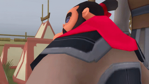 Sora Punched By Warrior GIF