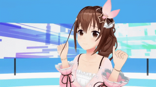 Tokino Sora Timid Anime GIF