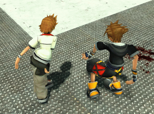 Sora Dancing Kingdom Hearts 2 GIF
