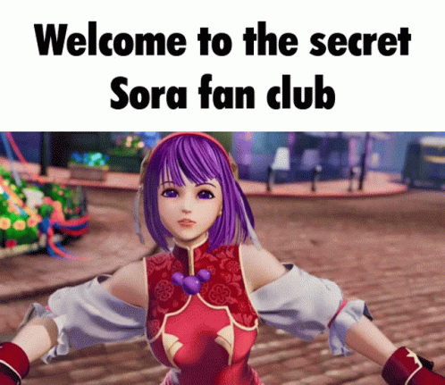 Sora Welcome To Secret Fan Club GIF