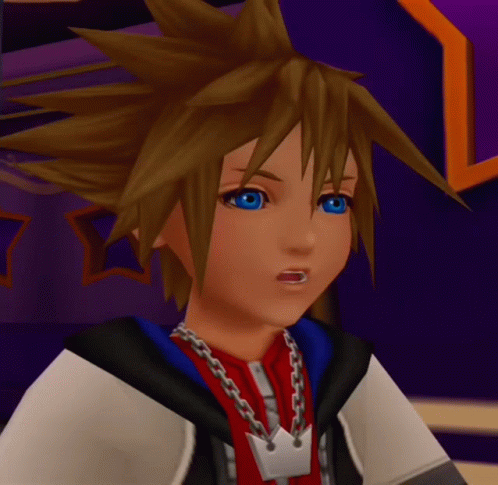 Sora Sweet Smile Kingdom Hearts GIF