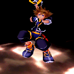Sora Jumping Holding Key