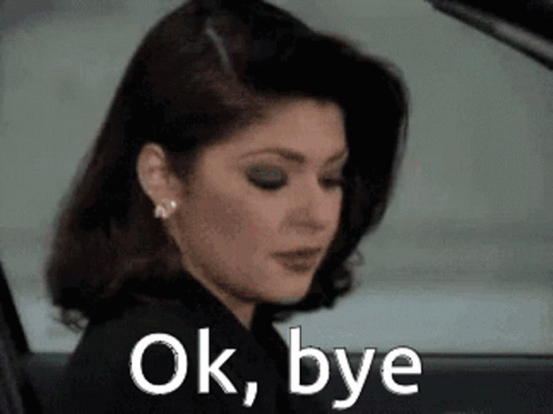 Soraya Montenegro Bye Meme GIF