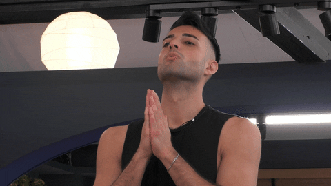 Sorrows Prayers Crossed Arms GIF