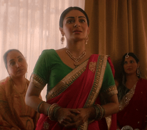 Sorrows Prayers Indian Woman GIF