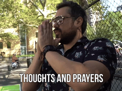 Sorrows Prayers Man Thoughts GIF