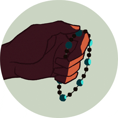 Sorrows Prayers Rosary GIF