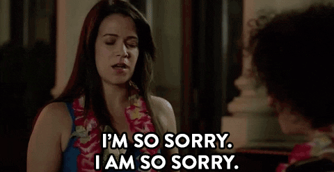 Sorry Abbi Jacobson GIF