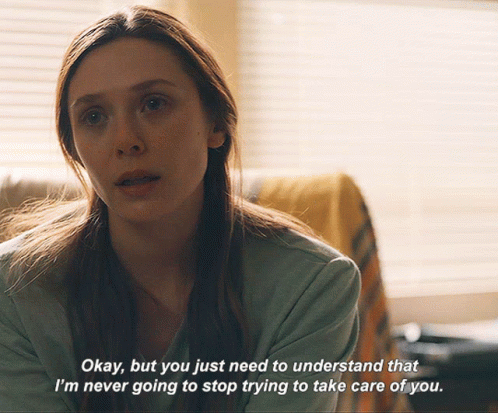 Sorry For Your Loss Elizabeth Olsen GIF