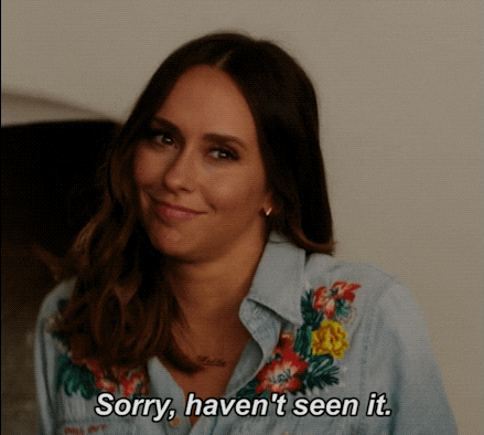 Sorry Haven't Seen It Jennifer Love Hewitt GIF