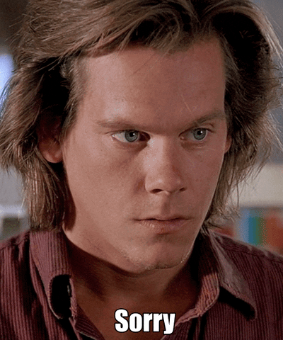 Sorry Kevin Beacon GIF