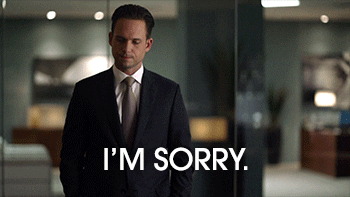 Sorry Mike Ross GIF