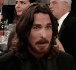 Christian Bale Sorry Not Sorry GIF