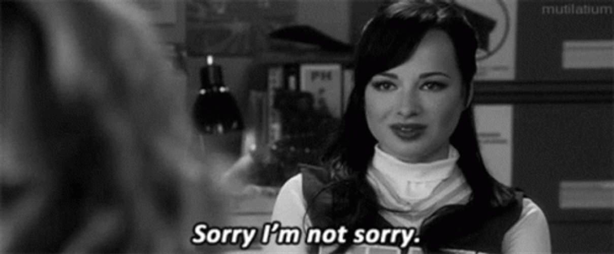 Sorry Not Sorry GIF