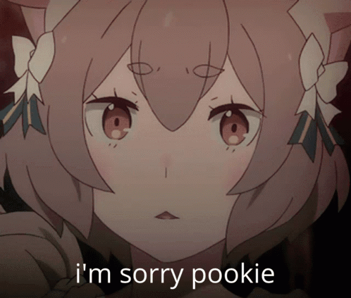 Sorry Pookie Girl