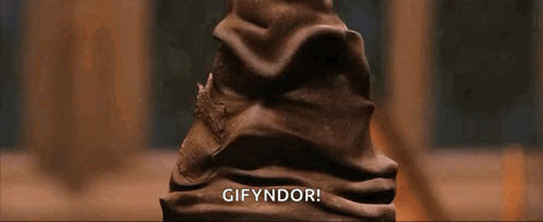 Sorting Hat Gifyndor GIF