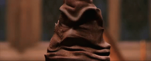 Sorting Hat Talking GIF