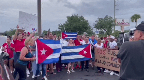 Sos Cuba Protests GIF