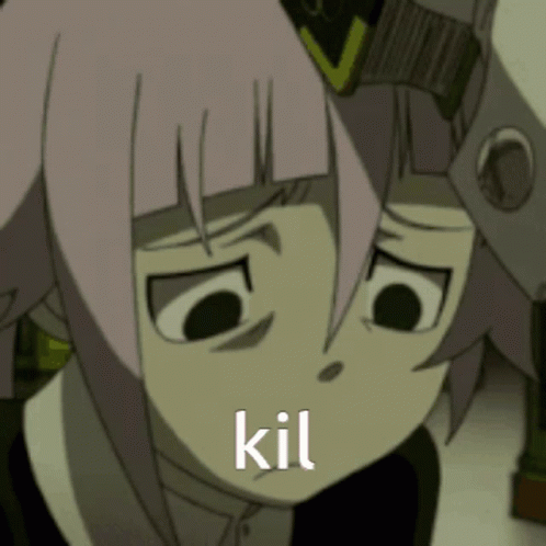Soul Eater Crona Depressed GIF
