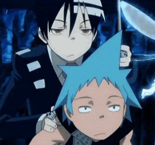 soul eater death the kid gif