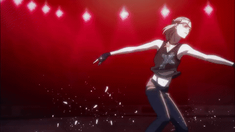 Soul Eater Throwing Sunglasses Spotlight GIF