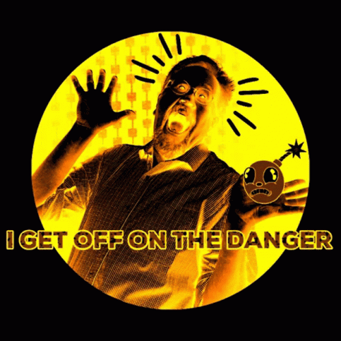 Soul in Danger Sign with Electrocuted Person