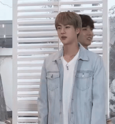 Soul Leaving Body Bts Jin Blank Stare GIF