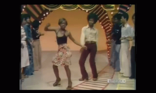 Soul Train Dance With A Sleeveless Girl GIF