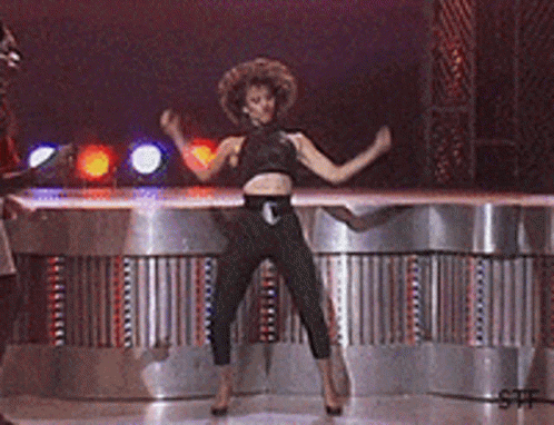 Rosie Perez Dancing On Soul Train Show GIF