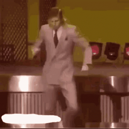 Soul Train Dance With A Turnaround Moves GIF