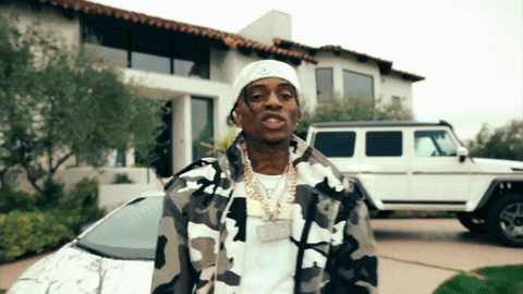 Soulja Boy And Money Explosion GIF