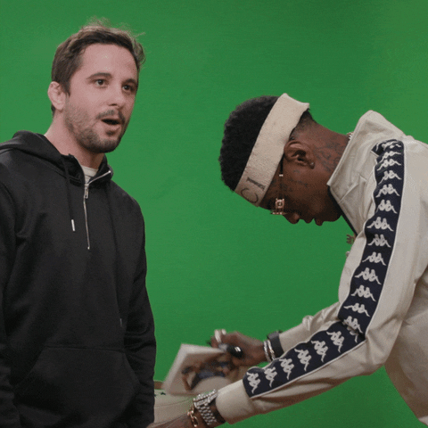 Soulja Boy Bowing To A Guy GIF