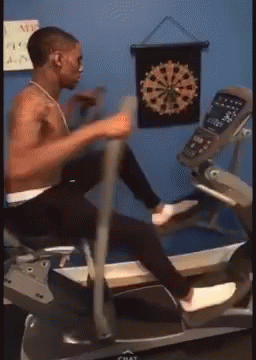 Soulja Boy Exercising GIF