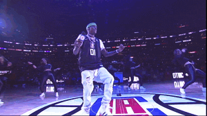 Soulja Boy Nba Performance GIF