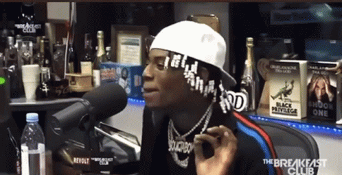 Soulja Boy Speaking On Microphone GIF